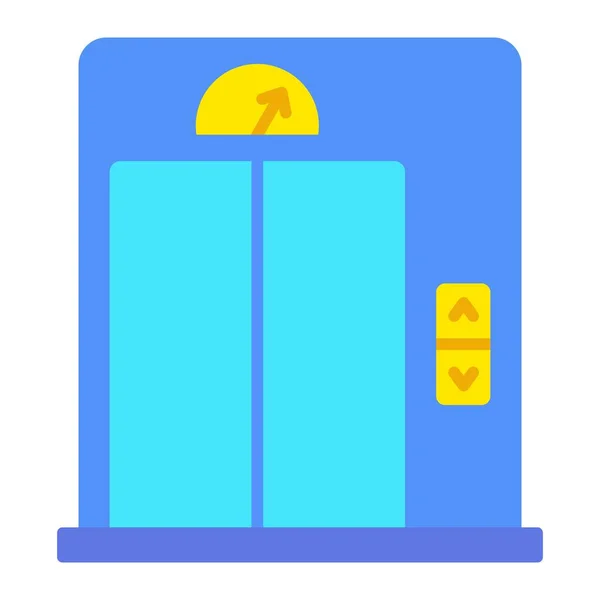 Elevator Vector Icon Can Used Printing Mobile Web Applications — Stock Vector