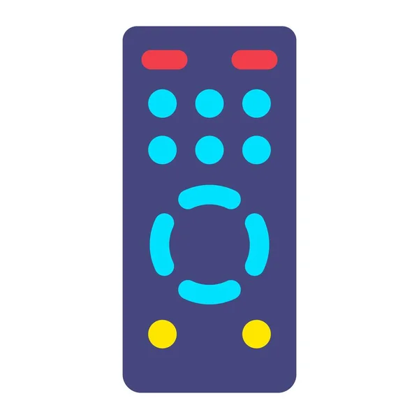Remote Control Vector Icon Can Used Printing Mobile Web Applications — Stock Vector