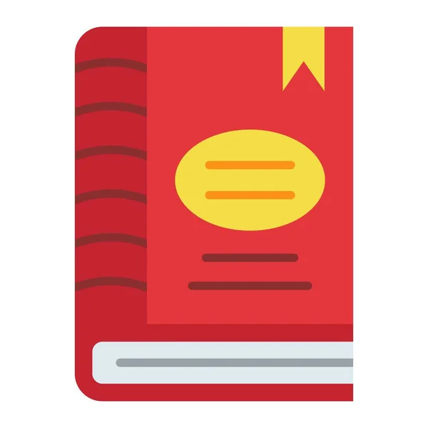 Book Vector Icon Can Used Printing Mobile Web Applications — Stock Vector