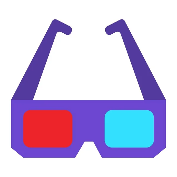 Szemüveg Vektor Ikon Nyomdai Mobil Webes Alkalmazásokhoz Használható — Stock Vector