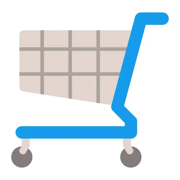 Icône Vectorielle Shopping Peut Être Utilisé Pour Impression Les Applications — Image vectorielle