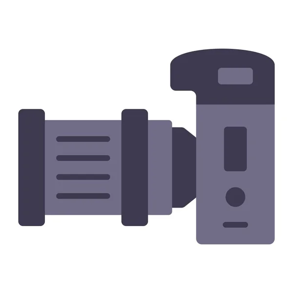 Foto Ícone Vetor Câmera Pode Ser Usado Para Impressão Aplicações —  Vetores de Stock