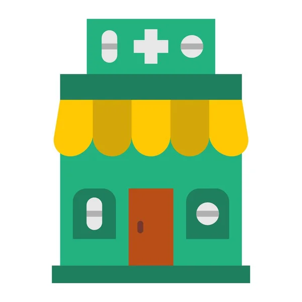 Icona Del Vettore Della Farmacia Può Essere Utilizzato Stampa Applicazioni — Vettoriale Stock