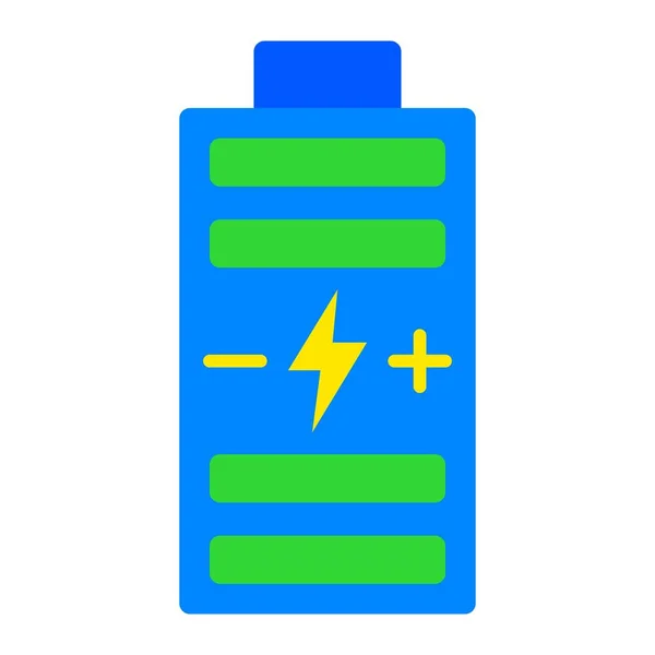 Battery Vector Icon Can Used Printing Mobile Web Applications — Stock Vector