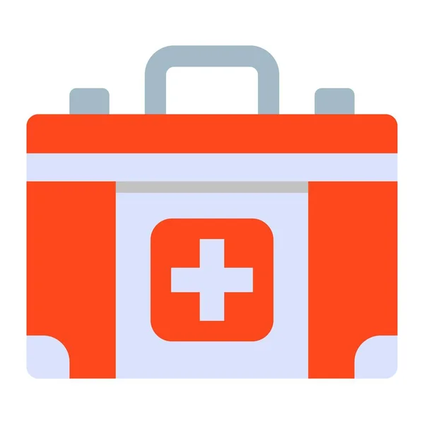 First Aid Kit Vector Icon Can Used Printing Mobile Web — Stock Vector