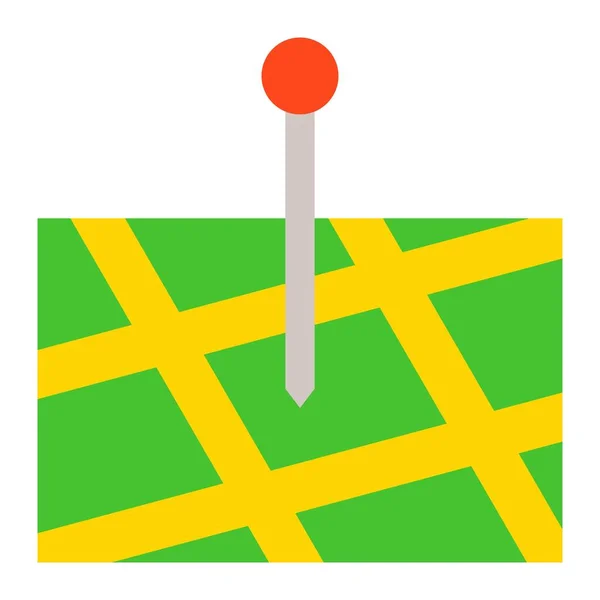 Pin矢量图标 可用于打印 移动和网络应用 — 图库矢量图片