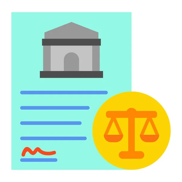 Gesetzgebungsvektorsymbol Einsetzbar Für Druck Mobile Anwendungen Und Web Anwendungen — Stockvektor