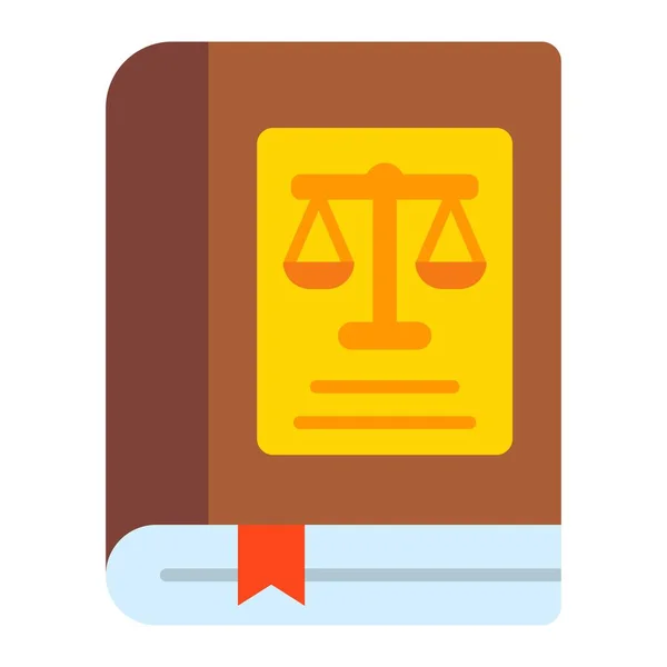 Law Vector Icon Can Used Printing Mobile Web Applications — Stock Vector