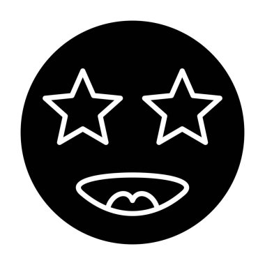 Yıldız vektör simgesi. Yazdırma, mobil ve web uygulamaları için kullanılabilir.