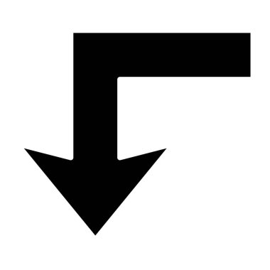 Vektör simgesini geri çevir. Yazdırma, mobil ve web uygulamaları için kullanılabilir.