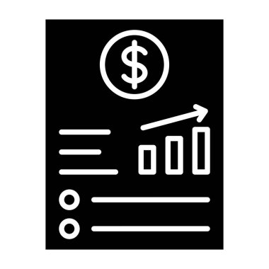 Belge vektör simgesi. Yazdırma, mobil ve web uygulamaları için kullanılabilir.