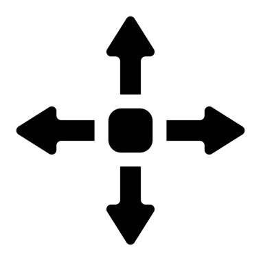 Vektör simgesini taşı. Yazdırma, mobil ve web uygulamaları için kullanılabilir.