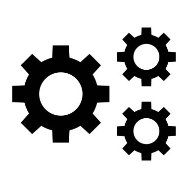 Vektör simgesi ayarlanıyor. Yazdırma, mobil ve web uygulamaları için kullanılabilir.