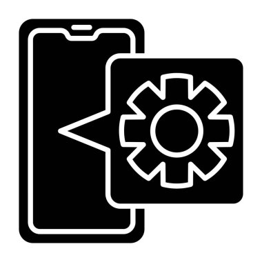 Vektör simgesi ayarlanıyor. Yazdırma, mobil ve web uygulamaları için kullanılabilir.