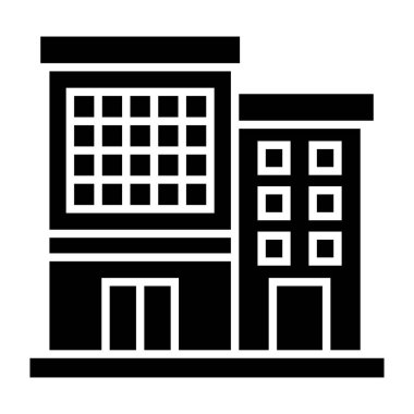 Ofis vektör simgesi. Yazdırma, mobil ve web uygulamaları için kullanılabilir.