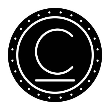 Som vektör simgesi. Yazdırma, mobil ve web uygulamaları için kullanılabilir.