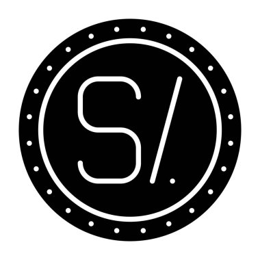 Peru vektör simgesi. Yazdırma, mobil ve web uygulamaları için kullanılabilir.