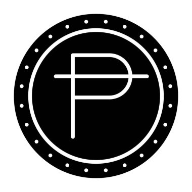 Peseta vektör simgesi. Yazdırma, mobil ve web uygulamaları için kullanılabilir.