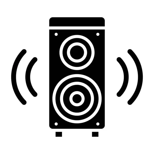 Speaker Vectoricoon Kan Worden Gebruikt Voor Print Mobiele Webtoepassingen — Stockvector