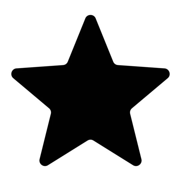 Yıldız vektör simgesi. Yazdırma, mobil ve web uygulamaları için kullanılabilir.