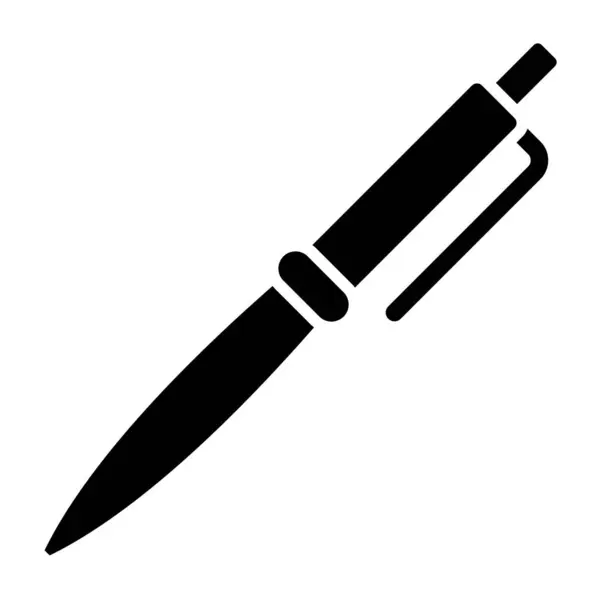Pen Vector Icon Can Used Printing Mobile Web Applications — Stock Vector