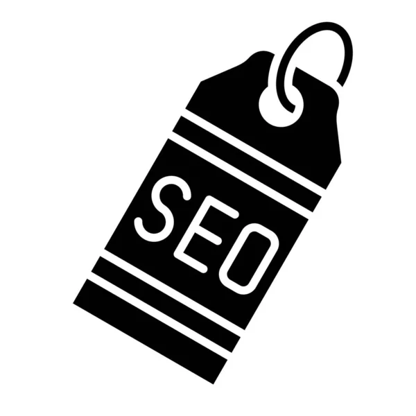 Seo Tag vektör simgesi. Yazdırma, mobil ve web uygulamaları için kullanılabilir.