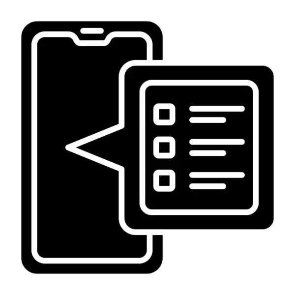 List Vektor Symbol Einsetzbar Für Druck Mobile Anwendungen Und Web — Stockvektor