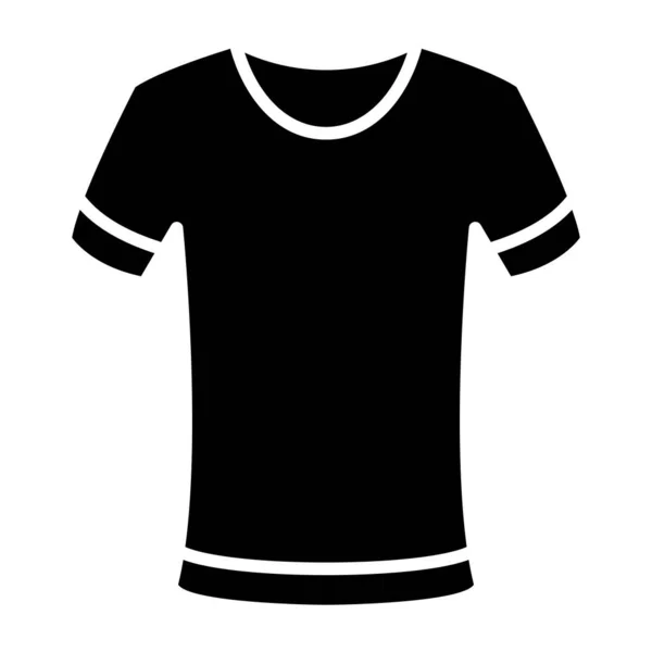 Ikona Wektora Koszulki Może Być Stosowany Drukowania Aplikacji Mobilnych Webowych — Wektor stockowy