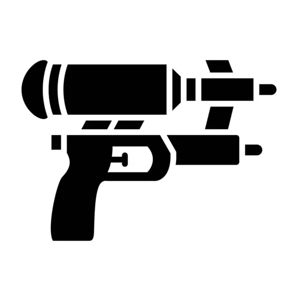 Icona Vettore Pistola Acqua Può Essere Utilizzato Stampa Applicazioni Mobili — Vettoriale Stock