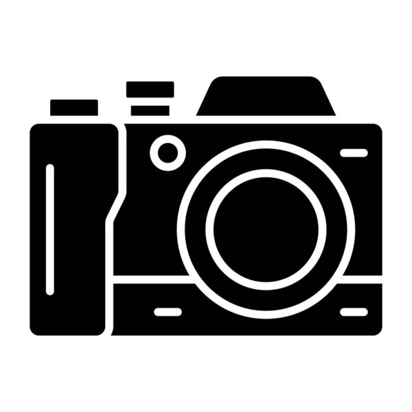 Photo Camera vector icon. Can be used for printing, mobile and web applications.