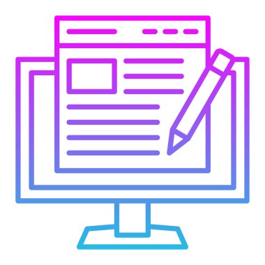 Günlük vektör simgesi. Yazdırma, mobil ve web uygulamaları için kullanılabilir.