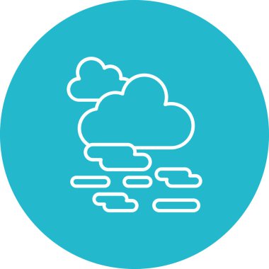 Haze vektör simgesi. Yazdırma, mobil ve web uygulamaları için kullanılabilir.