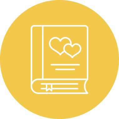 Kitap vektör simgesi. Yazdırma, mobil ve web uygulamaları için kullanılabilir.