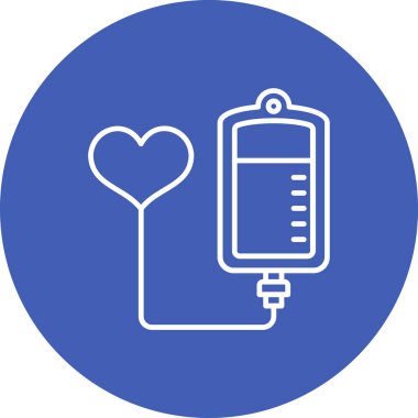 Transfüzyon vektör simgesi. Yazdırma, mobil ve web uygulamaları için kullanılabilir.