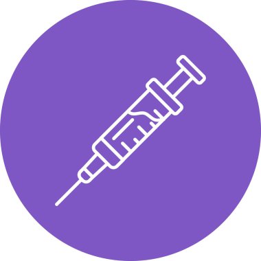 Enjeksiyon vektör simgesi. Yazdırma, mobil ve web uygulamaları için kullanılabilir.