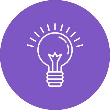 İpucu vektör simgesi. Yazdırma, mobil ve web uygulamaları için kullanılabilir.