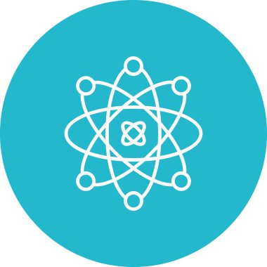 Bilim vektör simgesi. Yazdırma, mobil ve web uygulamaları için kullanılabilir.