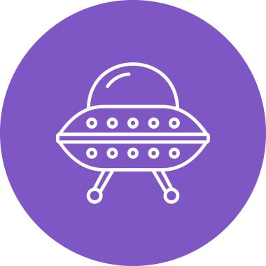 Bilim kurgu vektör simgesi. Yazdırma, mobil ve web uygulamaları için kullanılabilir.