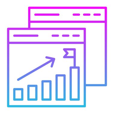 Başarı vektör simgesi. Yazdırma, mobil ve web uygulamaları için kullanılabilir.