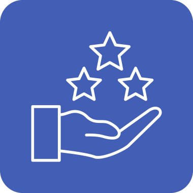 Beğeni vektörü simgesi. Yazdırma, mobil ve web uygulamaları için kullanılabilir.