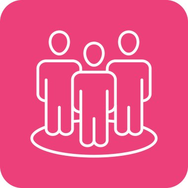 Takım vektör ikonu. Yazdırma, mobil ve web uygulamaları için kullanılabilir.