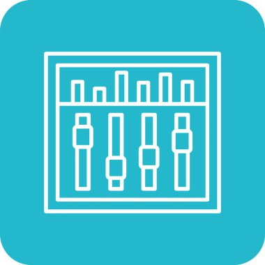 Vektör simgesini denetler. Yazdırma, mobil ve web uygulamaları için kullanılabilir.