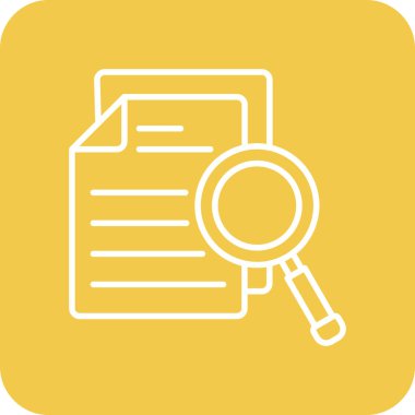 Denetim vektör simgesi. Yazdırma, mobil ve web uygulamaları için kullanılabilir.