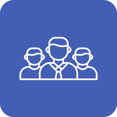 Takım vektör ikonu. Yazdırma, mobil ve web uygulamaları için kullanılabilir.