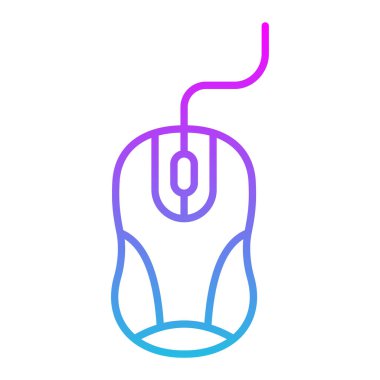 Fare vektör simgesi. Yazdırma, mobil ve web uygulamaları için kullanılabilir.