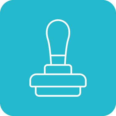 Pul vektör simgesi. Yazdırma, mobil ve web uygulamaları için kullanılabilir.