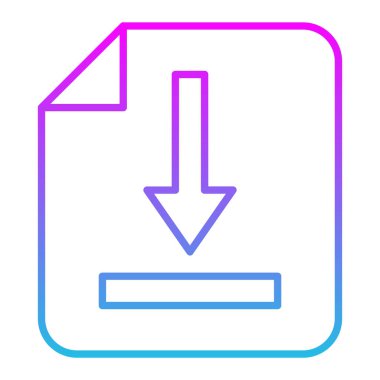 Vektör simgesi indir. Yazdırma, mobil ve web uygulamaları için kullanılabilir.