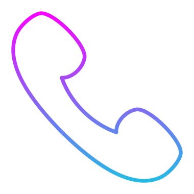 Alıcı vektör simgesi. Yazdırma, mobil ve web uygulamaları için kullanılabilir.