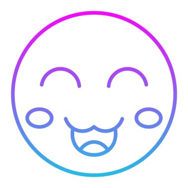 Şirin vektör simgesi. Yazdırma, mobil ve web uygulamaları için kullanılabilir.