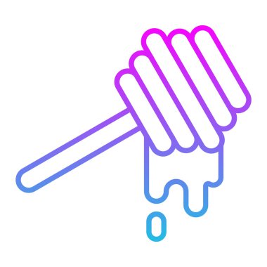 Honey Dip vektör simgesi. Yazdırma, mobil ve web uygulamaları için kullanılabilir.